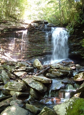 Falls Of Hills Creek - Amanda J. Fisher Photography --West Virginia